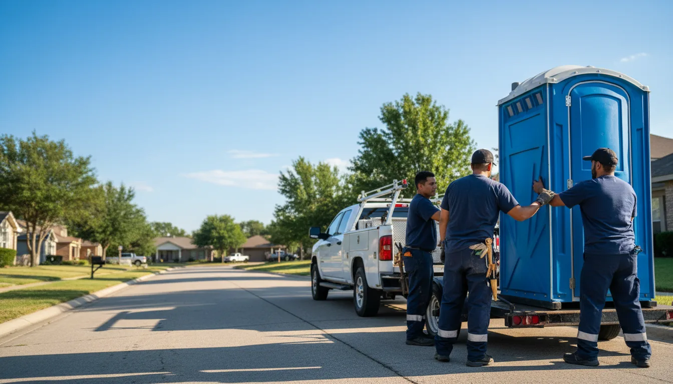 Portable Toilet Rental in Paradise, KS near me